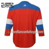 Adidas Maillot de Hockey Russie Blank Coupe du monde de hockey sur glace 2016 Rouge Premier - Enfant